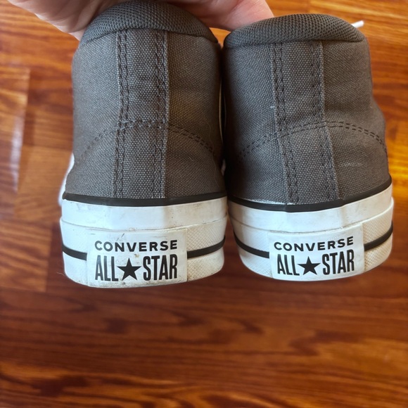 Converse Chuck Taylor All Star Gray Malden Unisex Mid Top Sneaker Size 8.5/10.5 - Picture 4 of 8